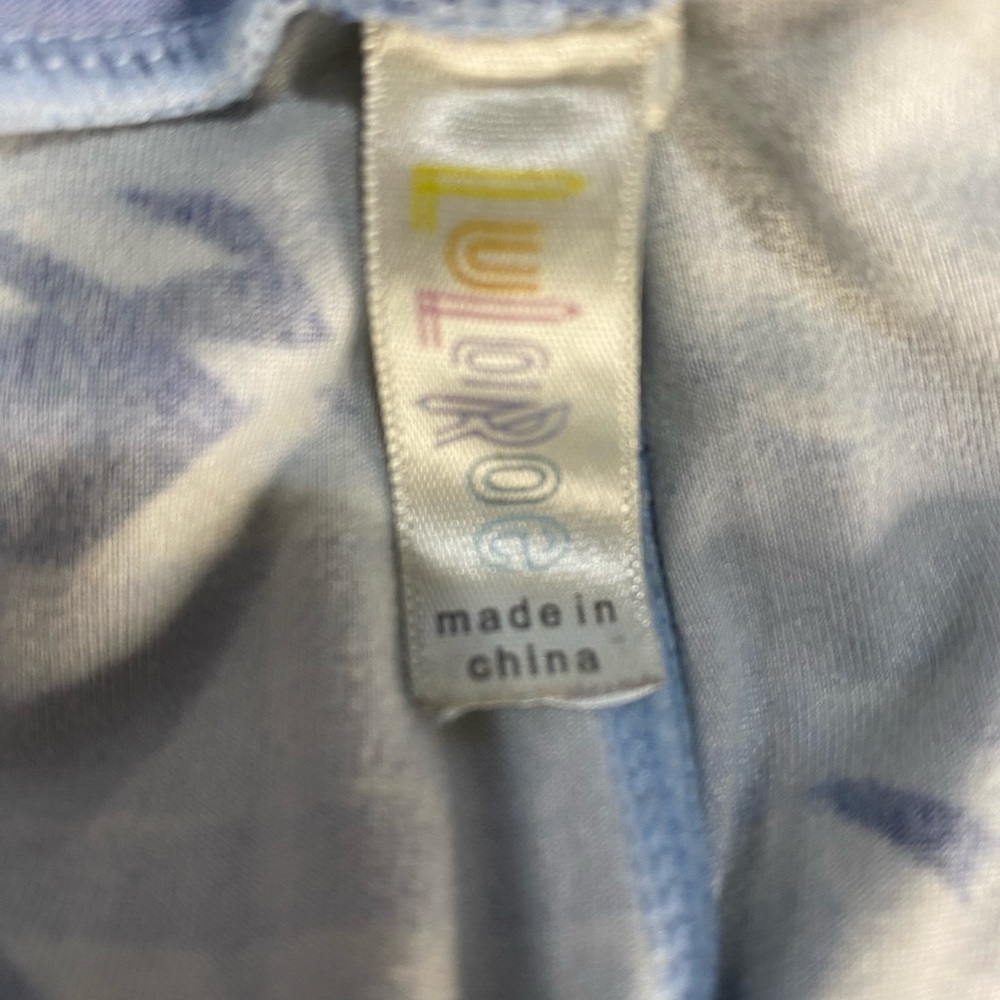 Women’s LulaRoe Blue Pattern Leggings - One Size​ - Picture 2 of 4
